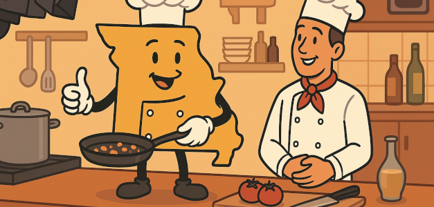image state of missouri on a cooking show